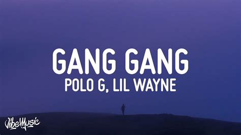 lil wayne gang gang lyrics